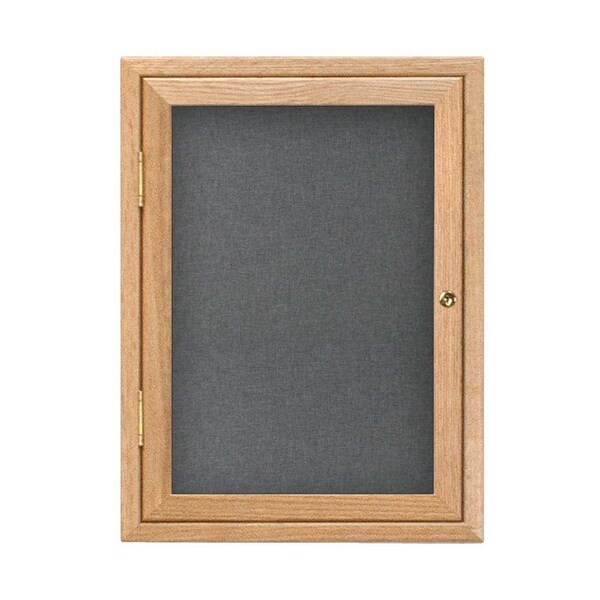 United Visual Products Sliding Glass Door Radius Letterboard, 72"x48", Bronze/Burgundy UV9023ACS-BRONZE-BURGUN - main